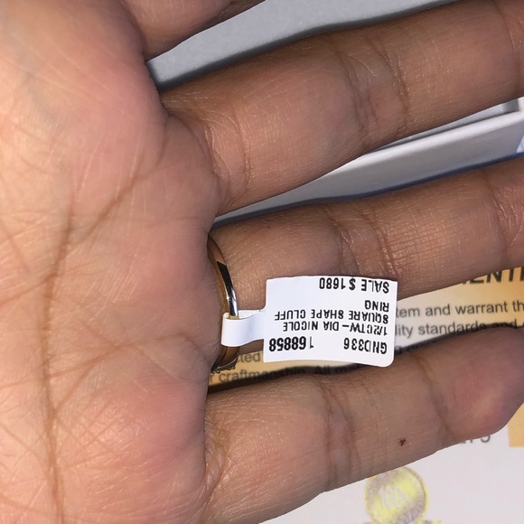 10k solid gold custom made REAL diamond ring, not plated, FREE APPRAISAL, Sale! - Picture 3 of 11